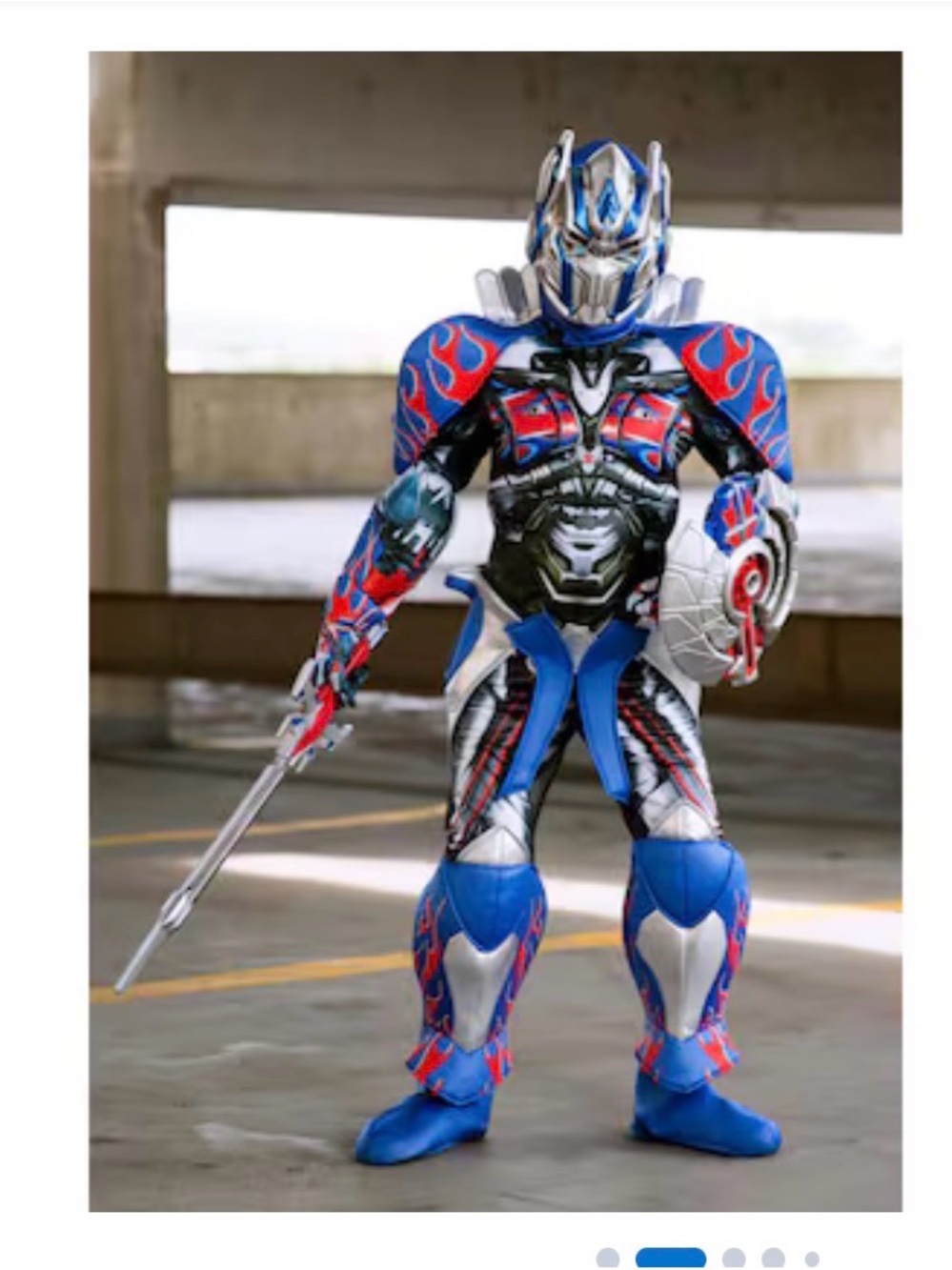 Disguise Prestige Transformers Kid's Optimus Prime Costume Sz S 4/6